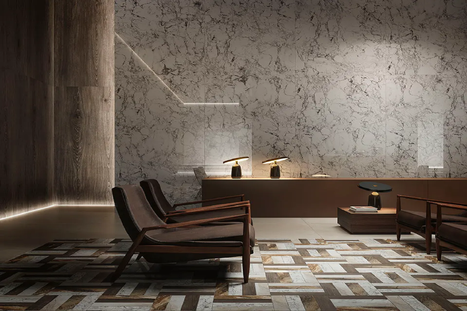 Modernistyczna recepcja z nutą glamour